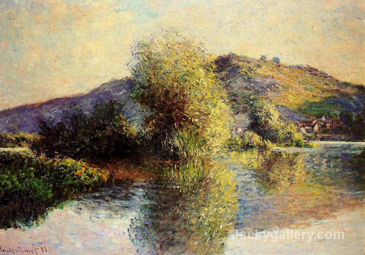 Isleets at Port-Villez by Claude Monet paintings reproduction